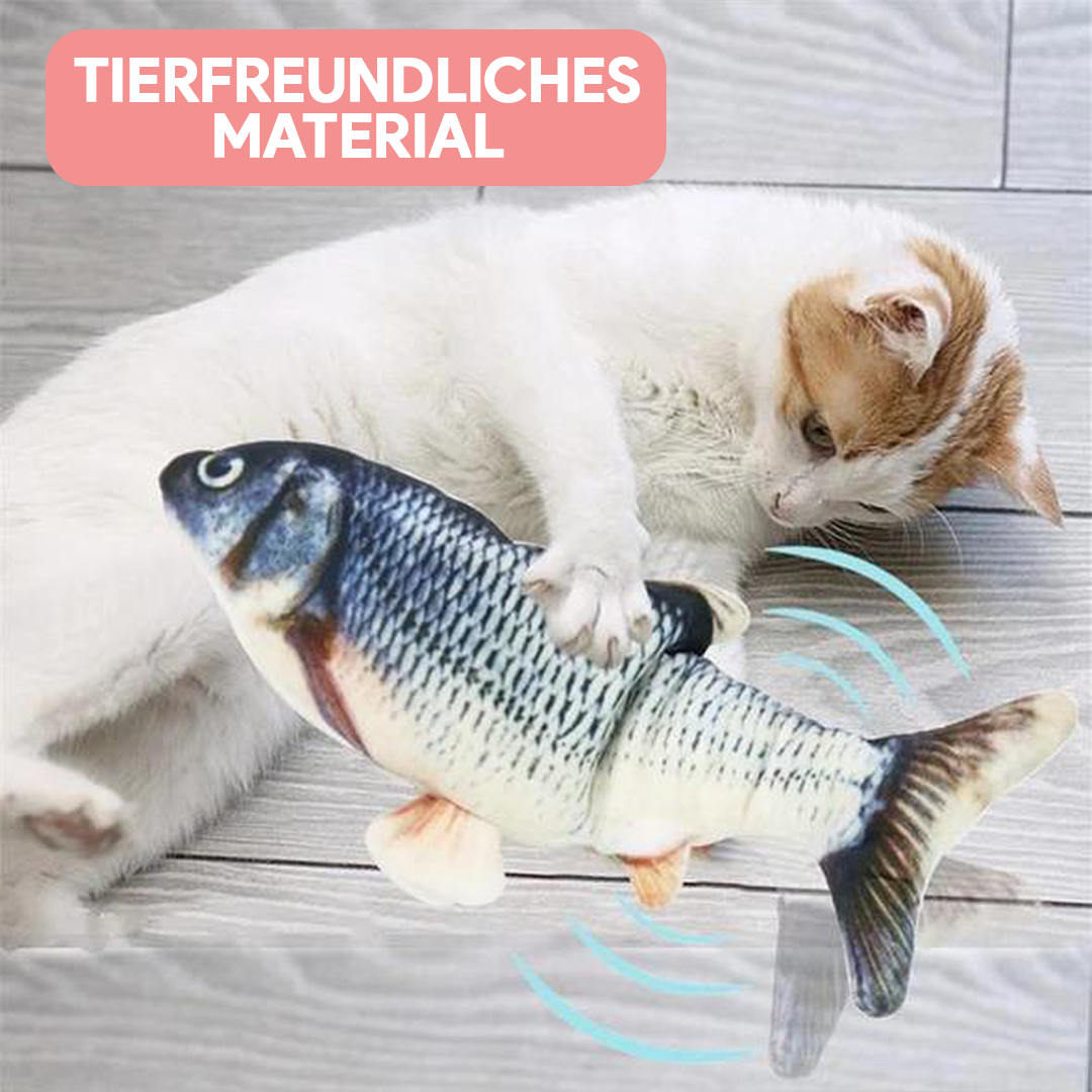FlippityFish™ - zappelndes Katzenspielzeug - Wahre Katzenliebe