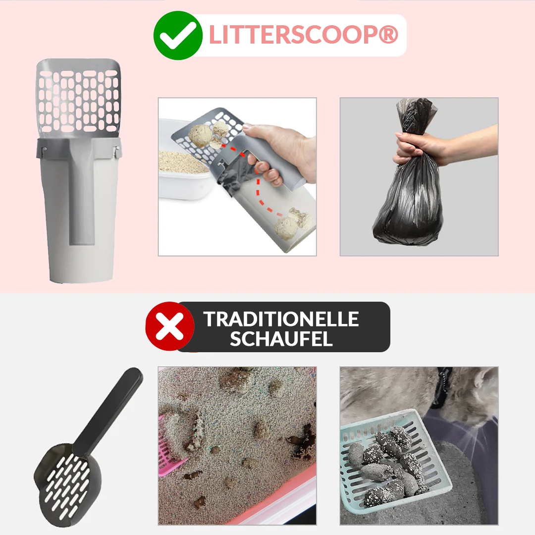 LitterScoop® - die innovative Katzenkloschaufel - Wahre Katzenliebe