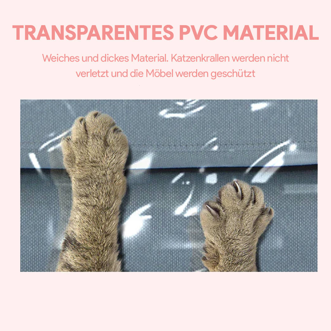 ScratchProtect™ transparenter Möbelschutz für Katzen - Wahre Katzenliebe